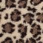 Preview: Teddyplüsch Fellimitat Leo Panther braun beige